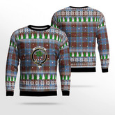Clan Anderson Modern Crest Tartan Christmas Ugly Sweater LM31 Anderson Modern Crest Tartan Tartan Ugly Sweater